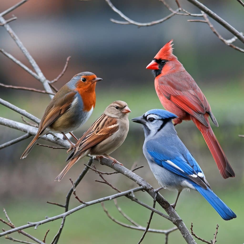 Common Backyard Birds and Their Habits