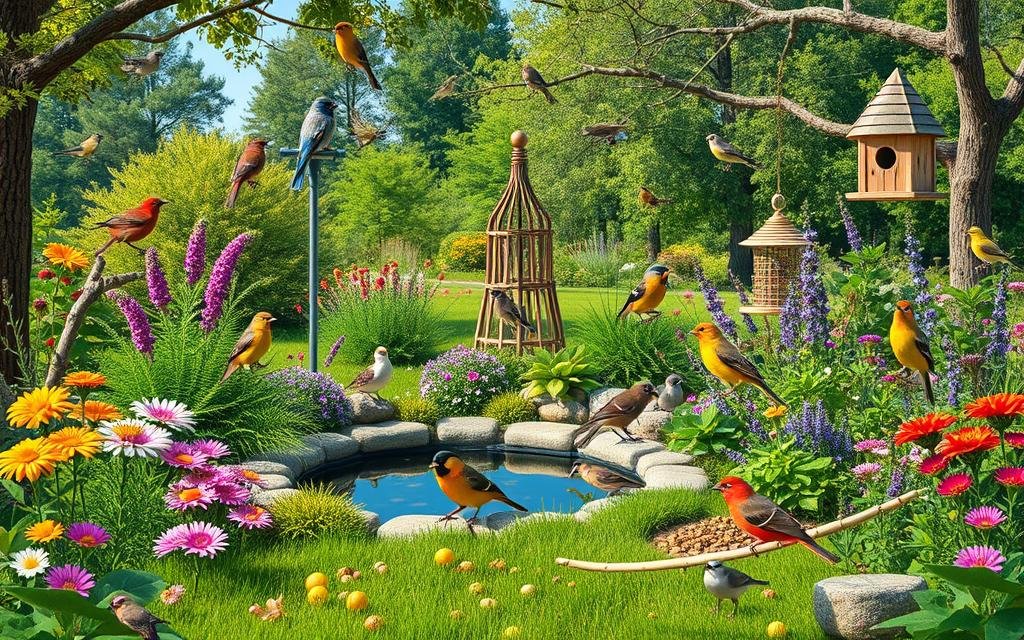 Creating a Bird-Friendly Garden Layout