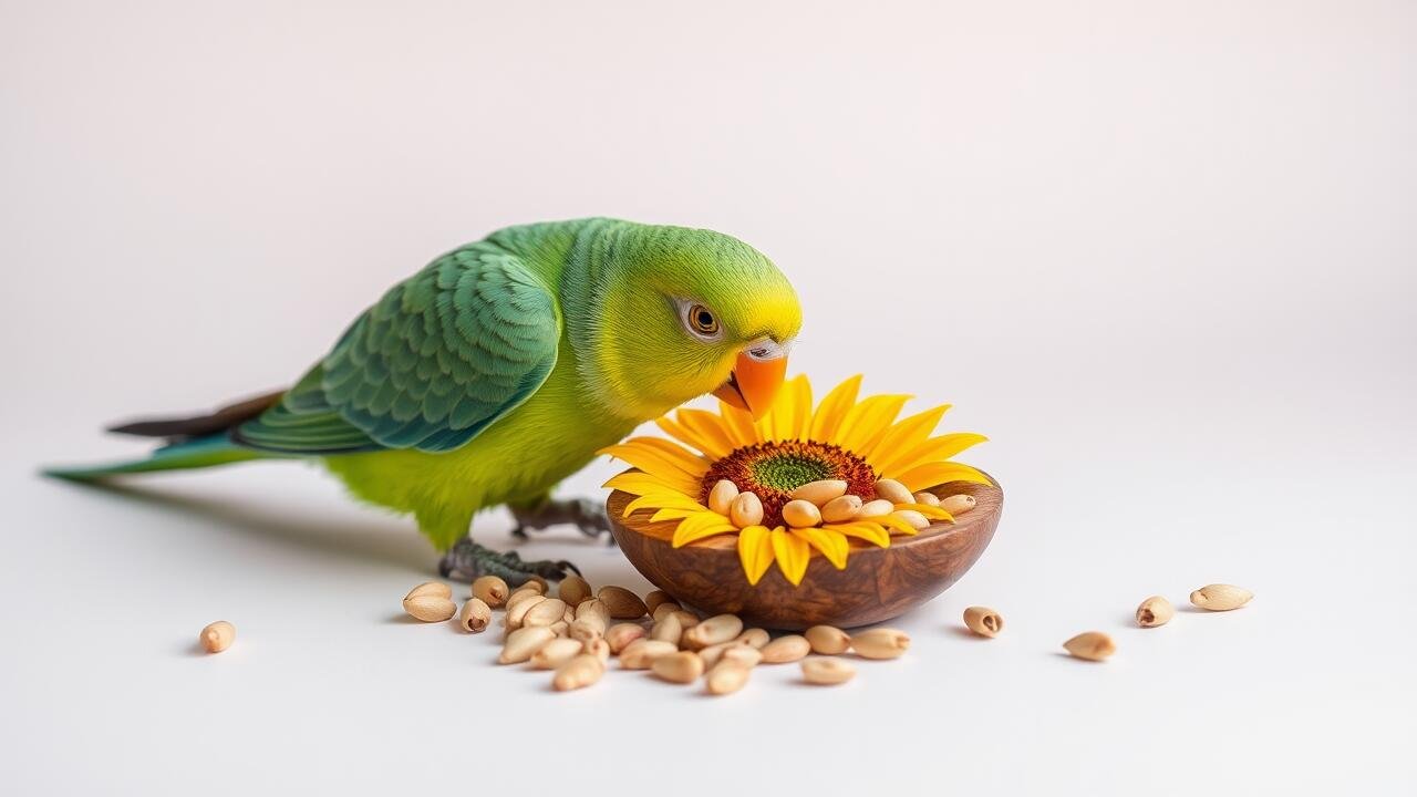 Can Parakeets Eat Sunflower Seeds?