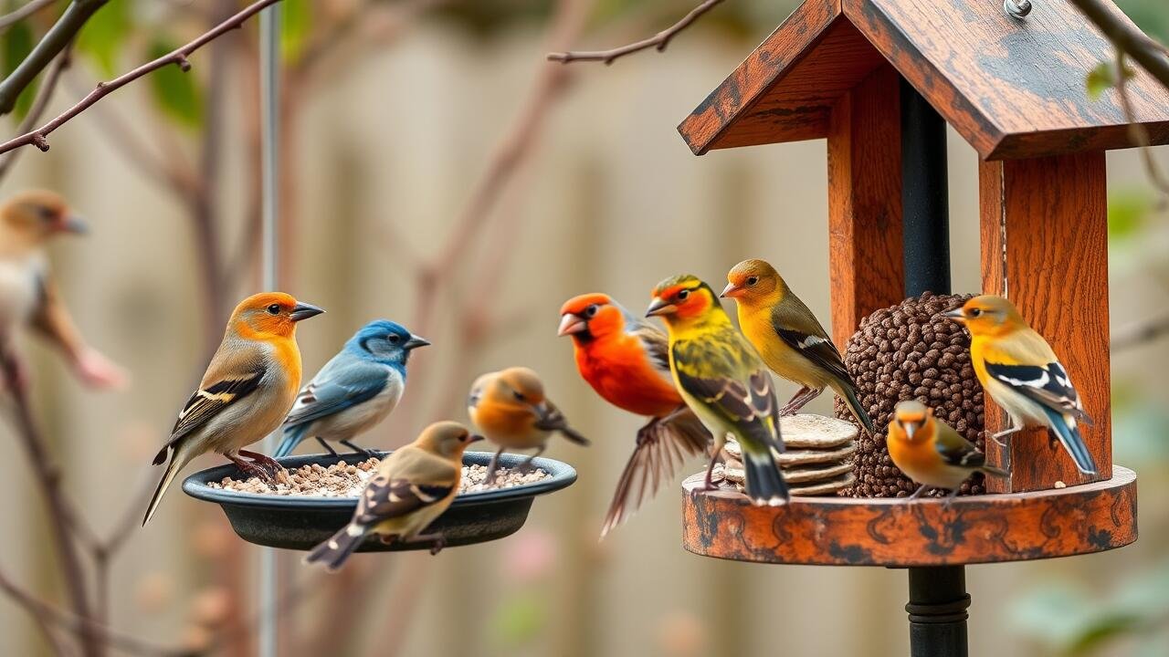 How to attract birds to your backyard