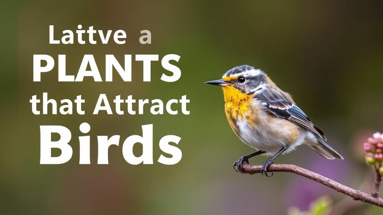 Native Plants that Attract Birds