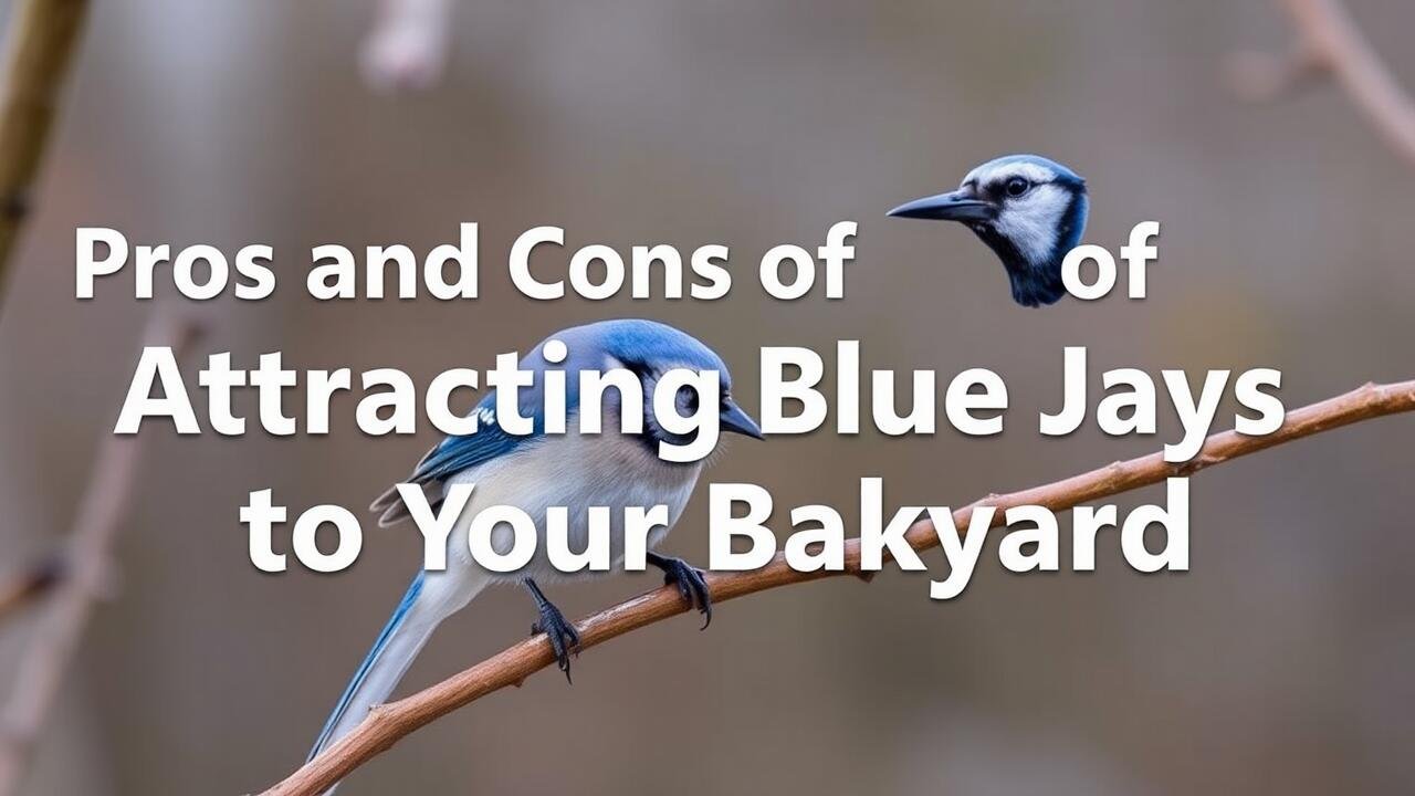 Pros and Cons of Attracting Blue Jays to Your Backyard