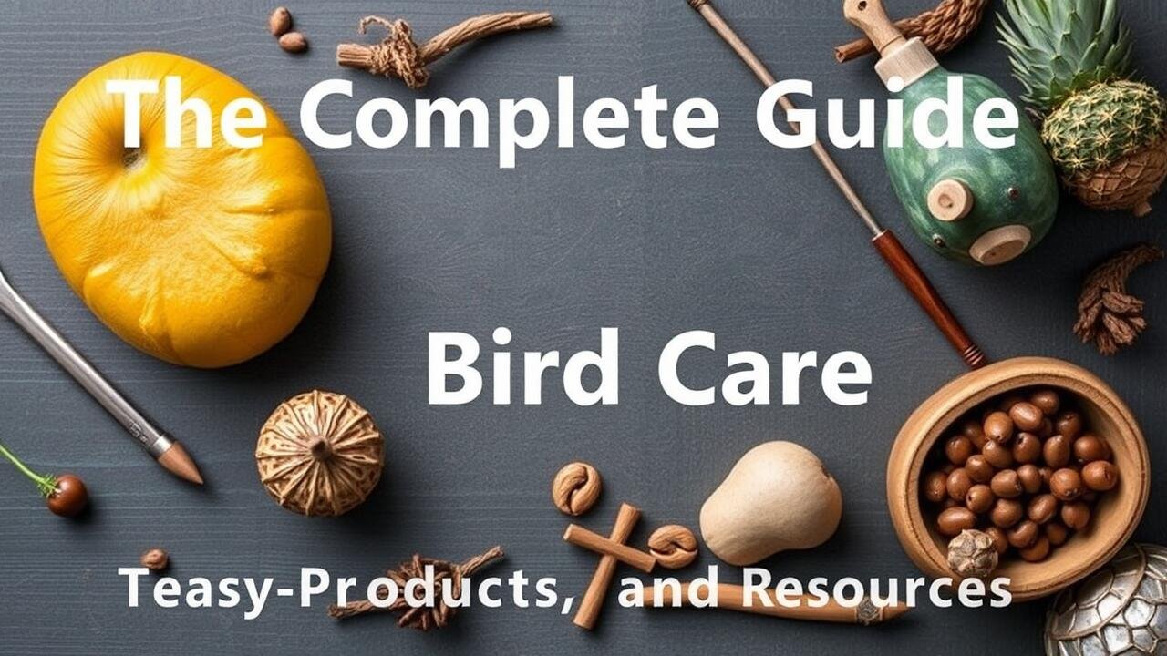 The Complete Guide to Wild and Pet Bird Care: Tips, Products, and Resources