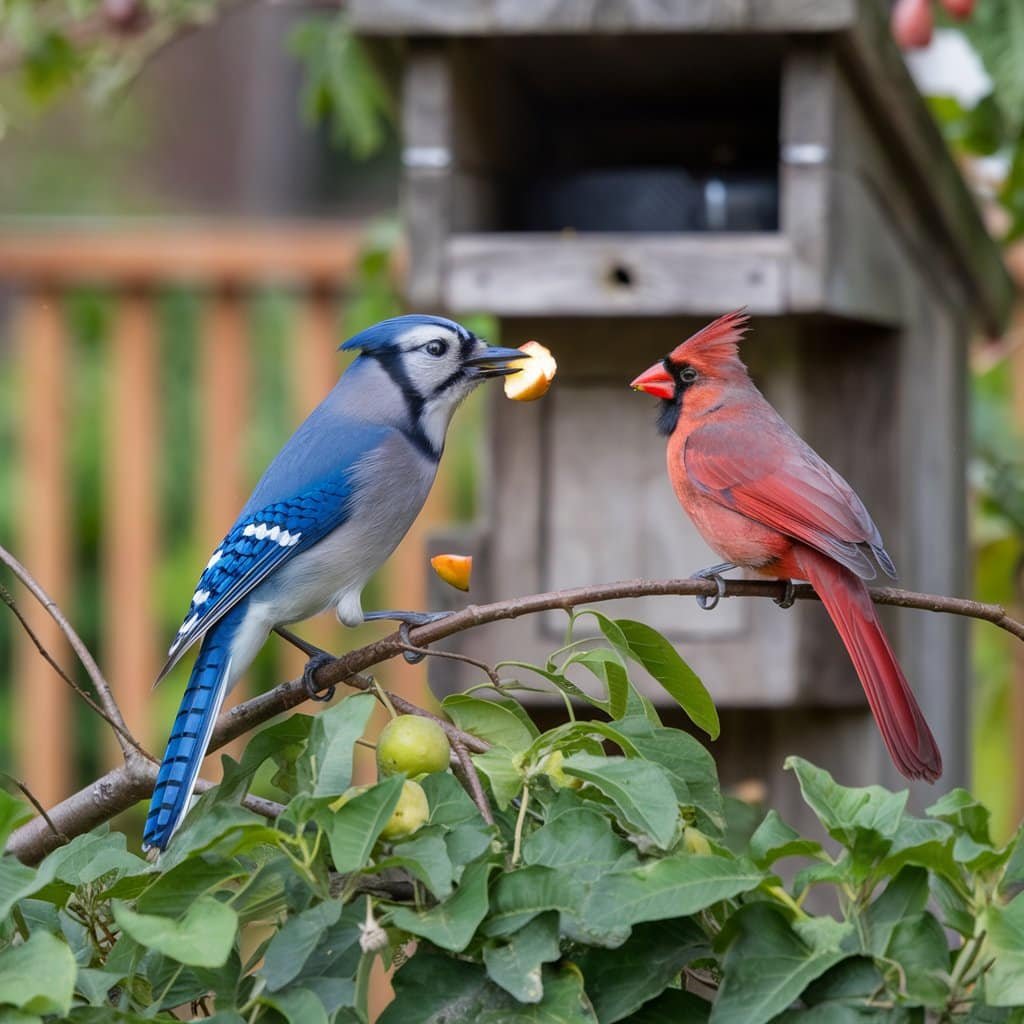 Blue Jays Vs. Cardinals Backyard Interactions