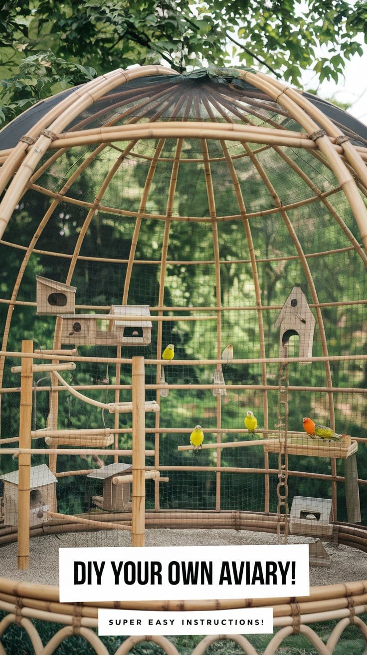 Creating The Perfect Backyard Aviary