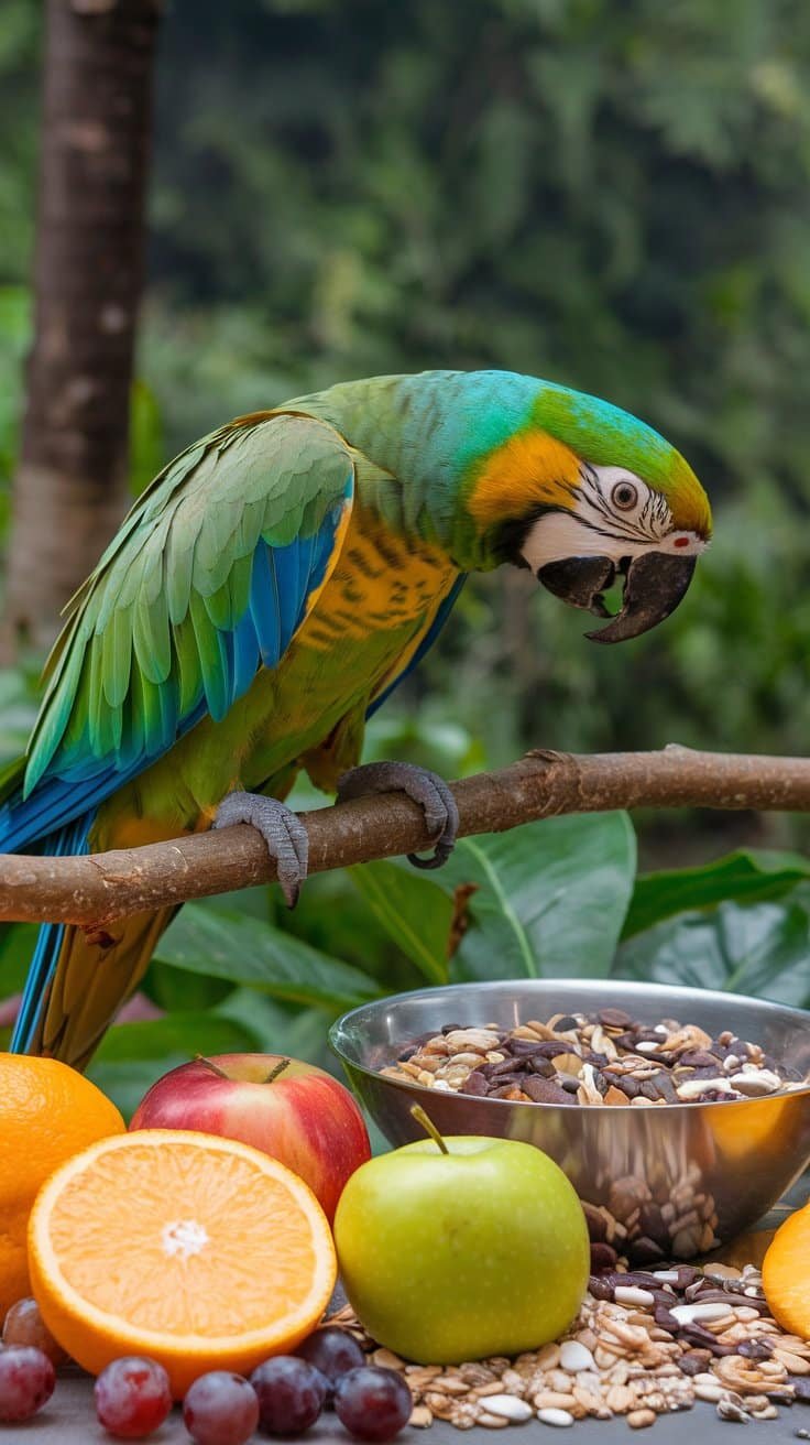 What is the best diet for pet birds?