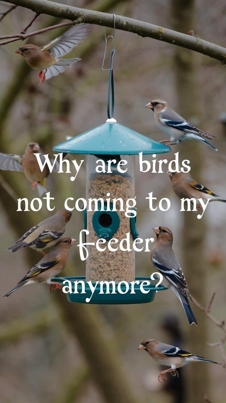 Why Are Birds Not Coming To My Feeder Anymore?