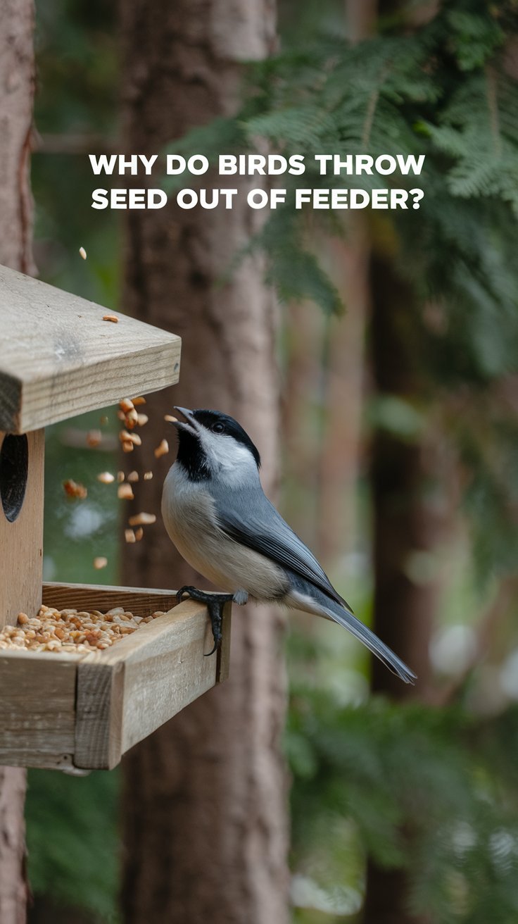 Why Do Birds Throw Seed Out Of Feeder