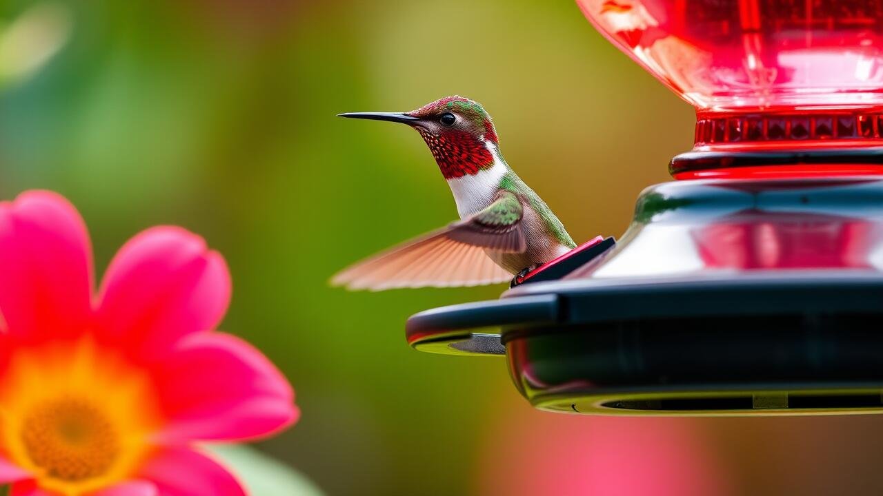 Creating a Hummingbird Haven in Urban Gardens