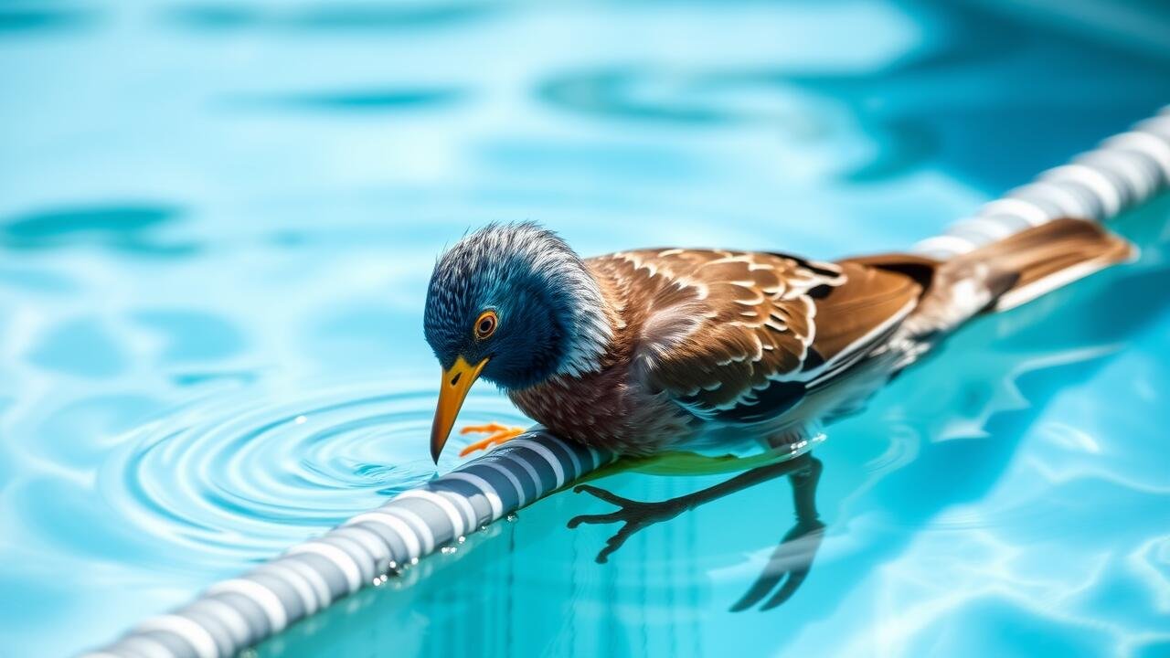 Do Birds Drink Water From Pools?