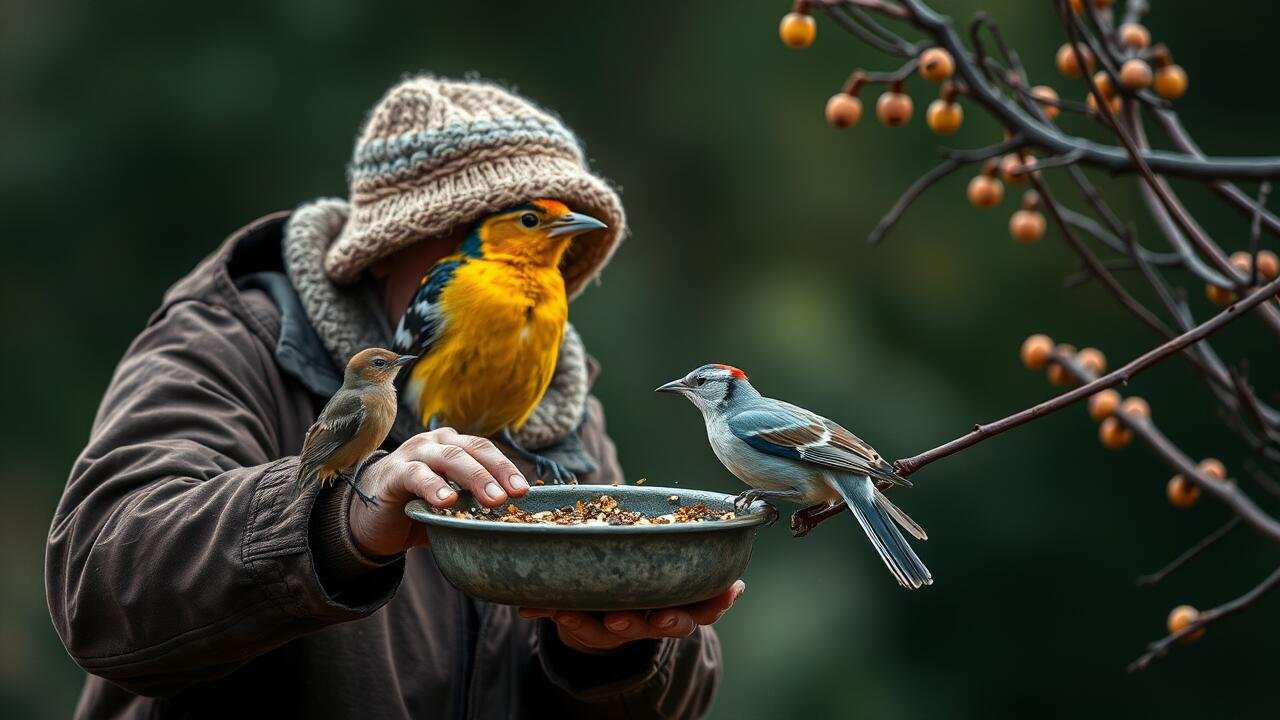 Do Birds Recognize Humans Who Feed Them?