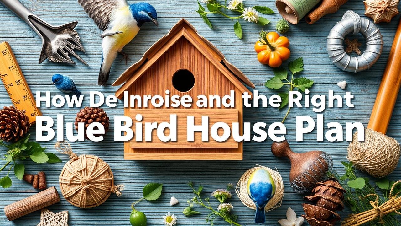 How To Choose and Build the Right Blue Bird House Plan