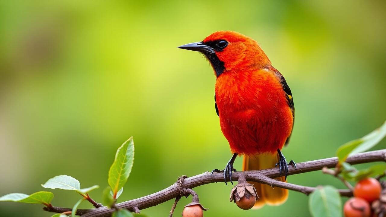 What is a Scarlet Tanager?